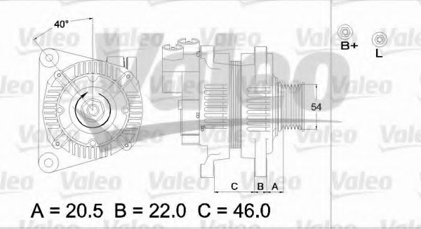 VALEO 437171 Alternator